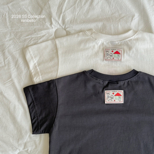 ninibello sweet home short sleeve tee (80-130cm)