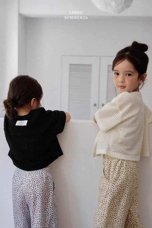 Lindo Knit Short Sleeve Cardigan  (85–125cm)