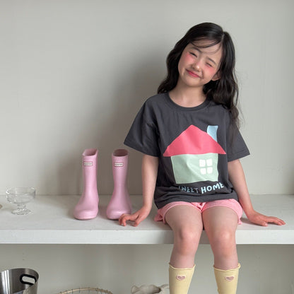 ninibello sweet home short sleeve tee (80-130cm)