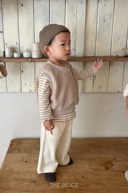the beige bone length pants (80-120cm)