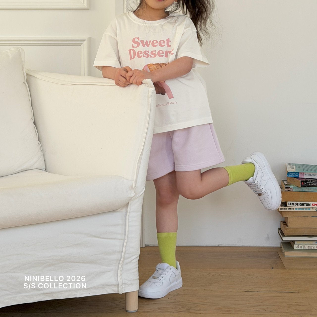 ninibello deer half pants (80-130cm)