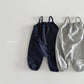 bonito check string overalls (70-125cm)
