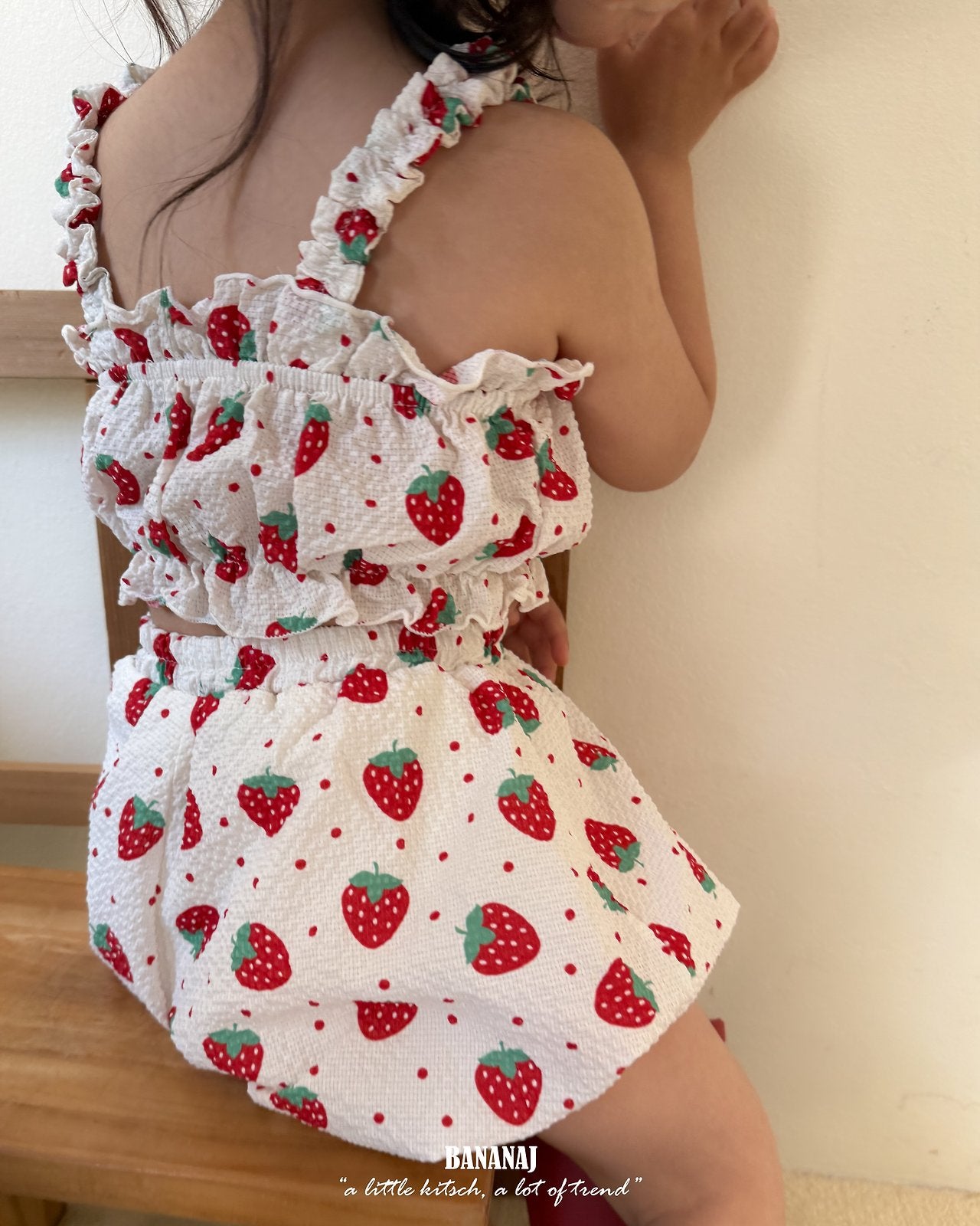 BANANAJ berry balloon pants (80-135cm)