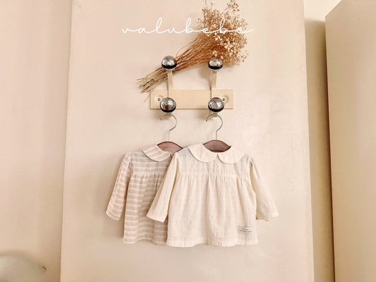 valubebe natural blouse (6-24m)
