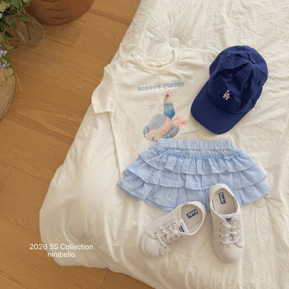 ninibello sweet tiered skirt (80-130cm)