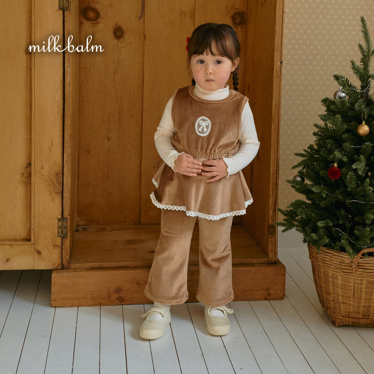 milkbalm mink skirt leggings (75-125cm)