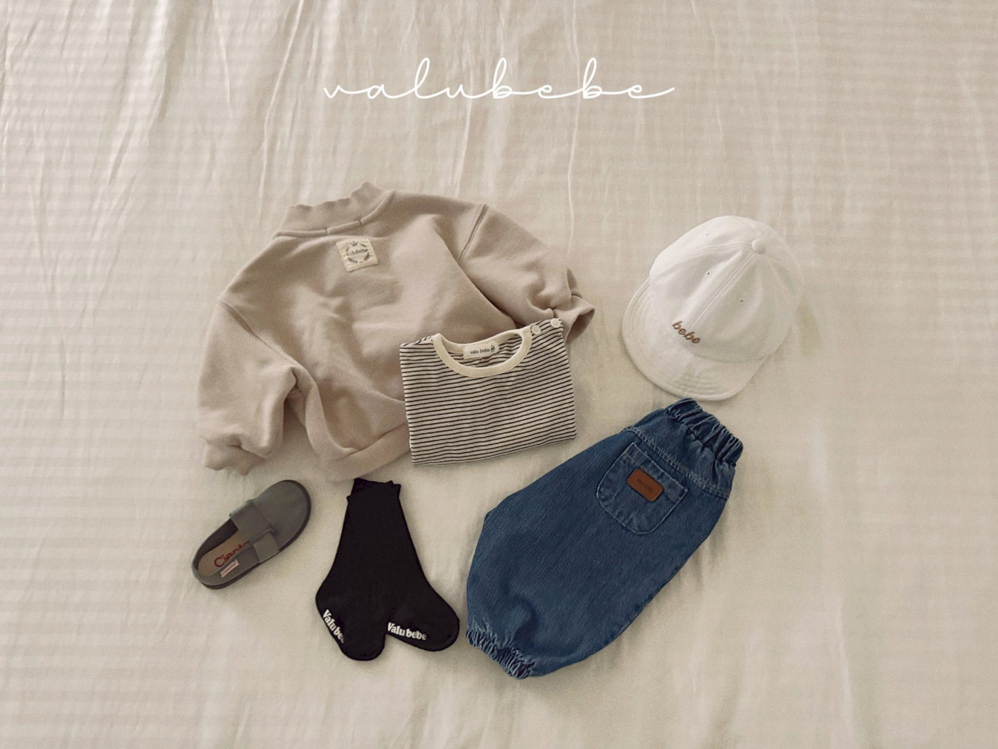 valubebe tori denim pants (6-24m)