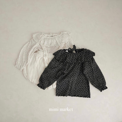 mimi market dia fril collar tee (75-90cm)