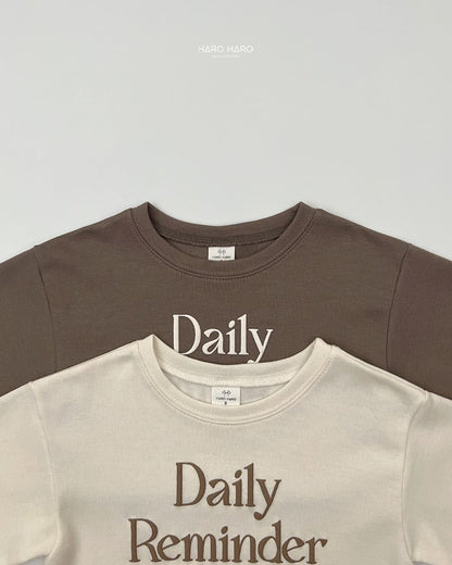 HAROHARO daily crop tee (85-140cm)