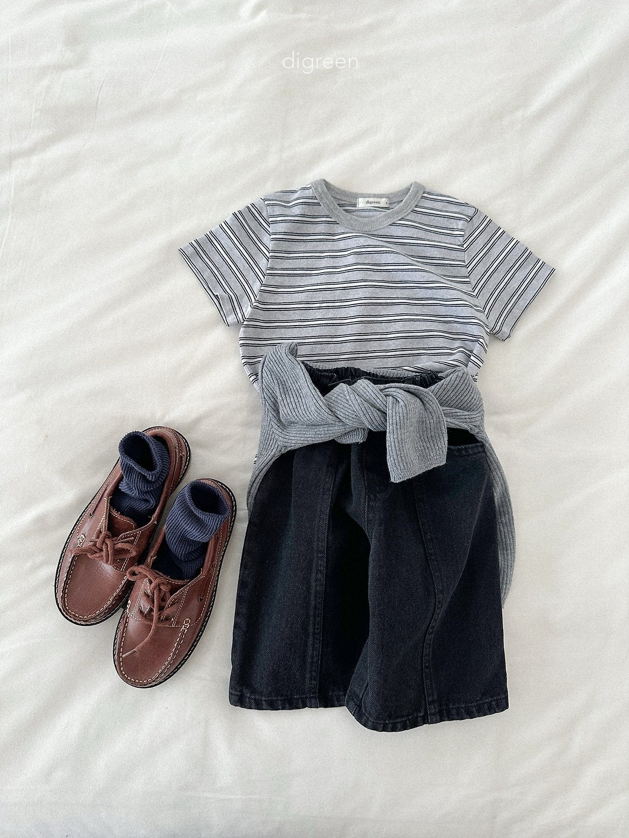 digreen loopy t-shirt (85-130cm)