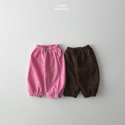 LINDO dot jogger pants (80-125cm)