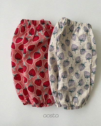 Aosta strawberry pants (~70-115cm)