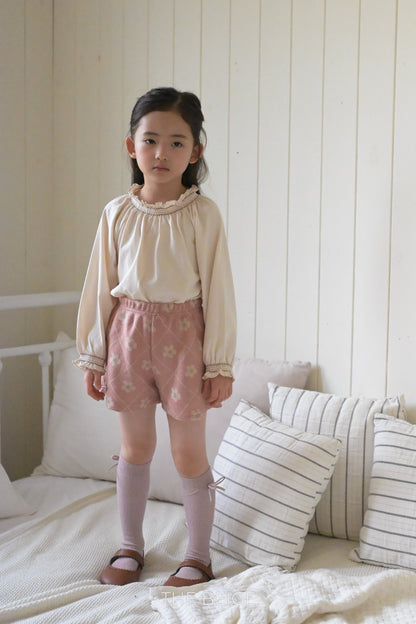 the beige knit pants (80-120cm)