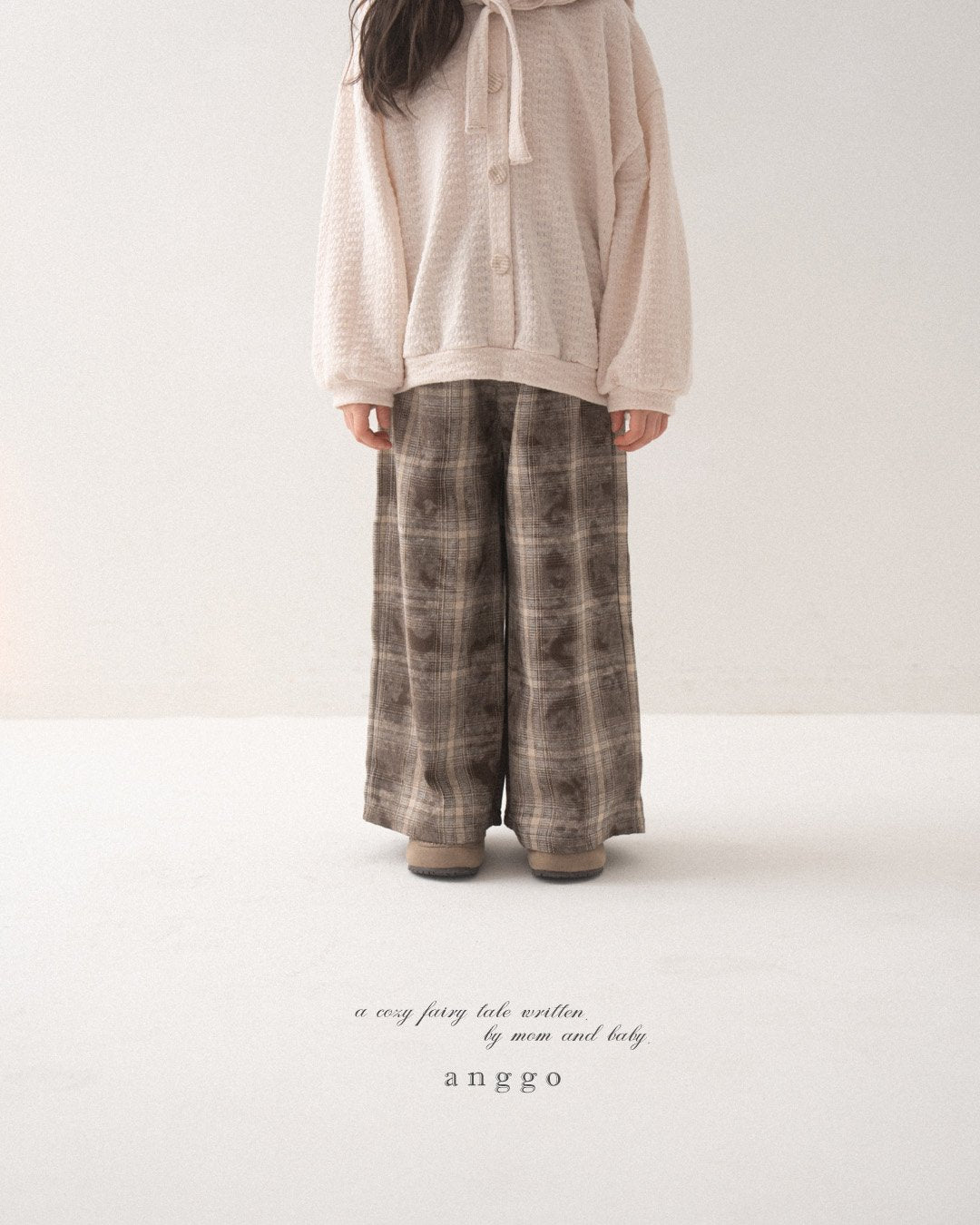 anggo chex pants (80-120cm)