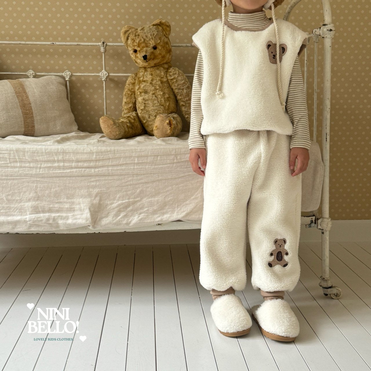 ninibello bear embroidery set (80-125cm)