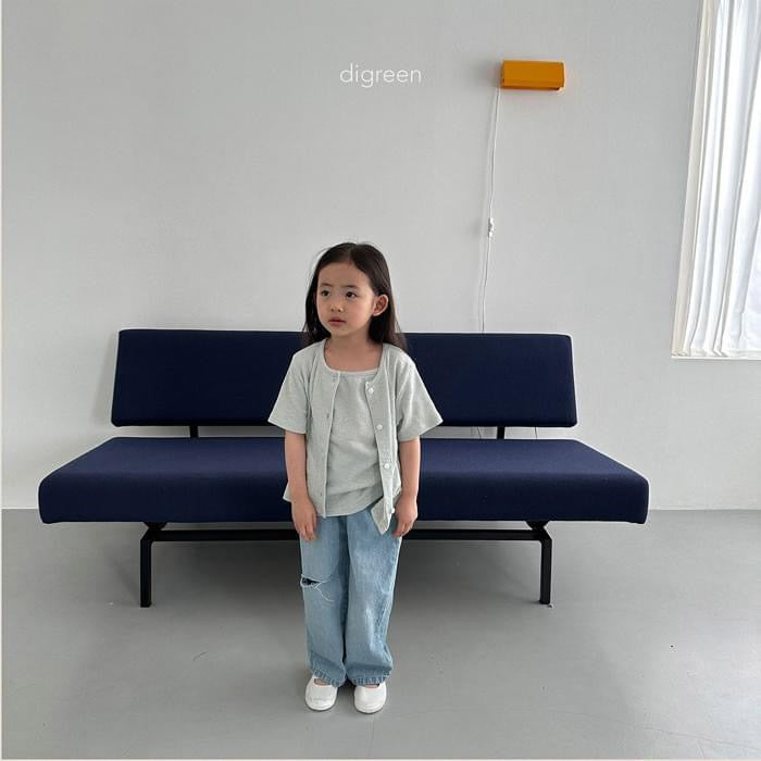 Digreen 圓標柔軟小外套 (kids 85-130cm)