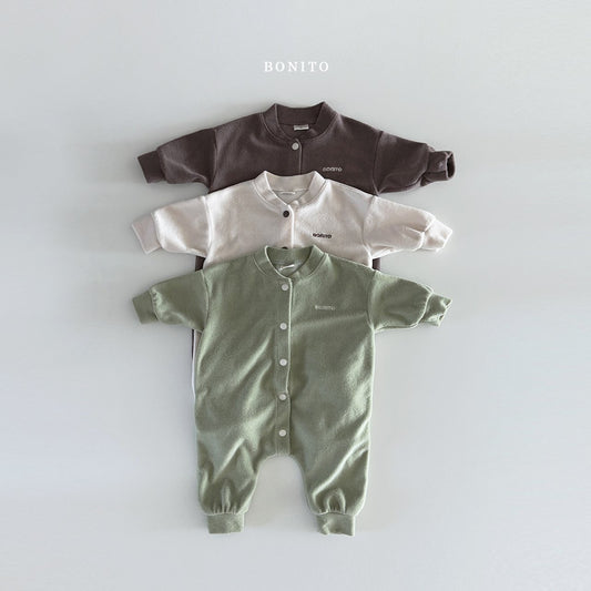 bonito terry bodle suit (3-18m)