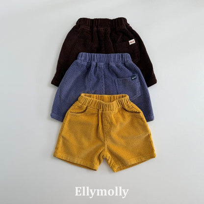 ELLYMOLLY soda corduroy 5part pants (90–160cm)