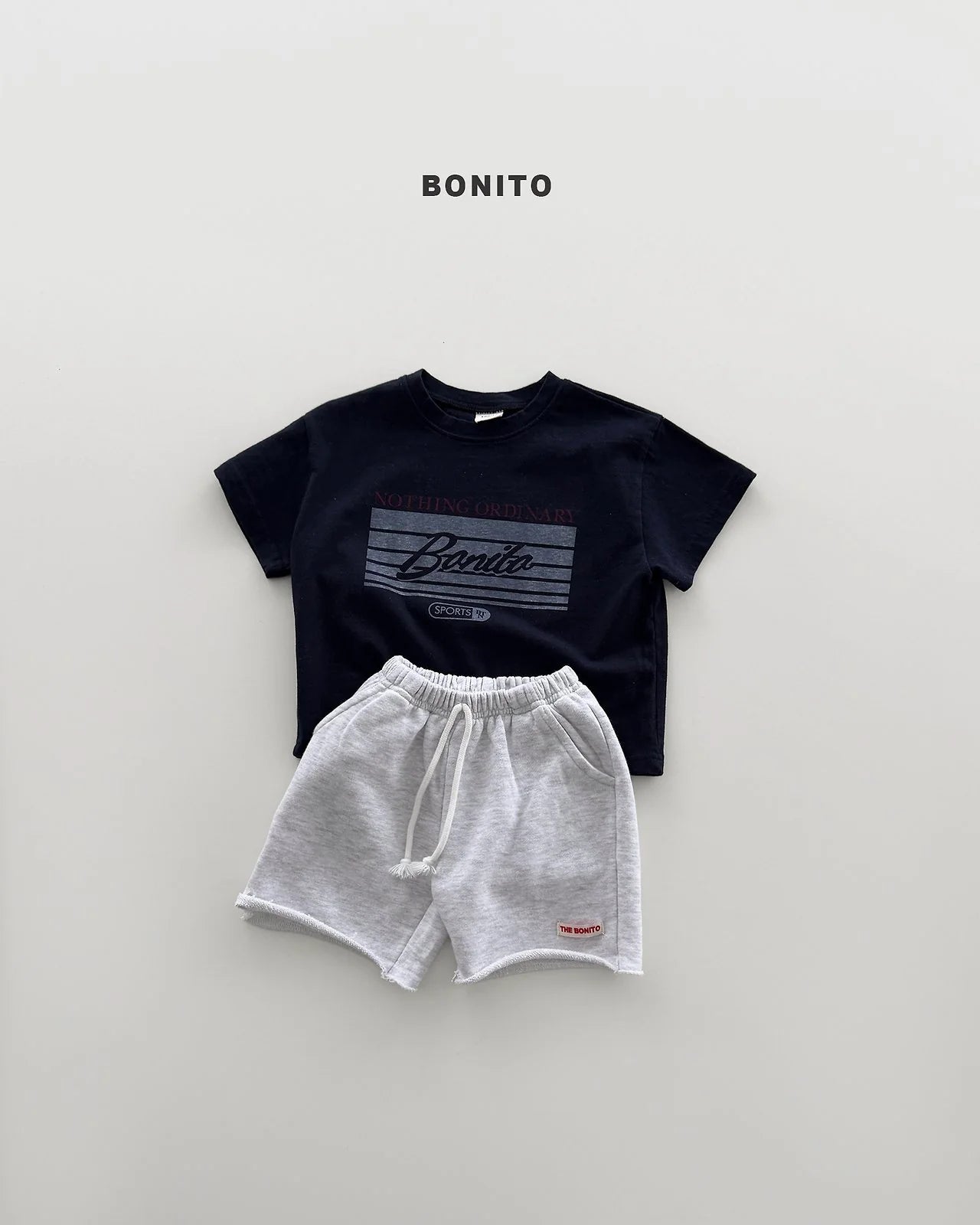 Bonito ordinary tee (Bebe & kids & adult )