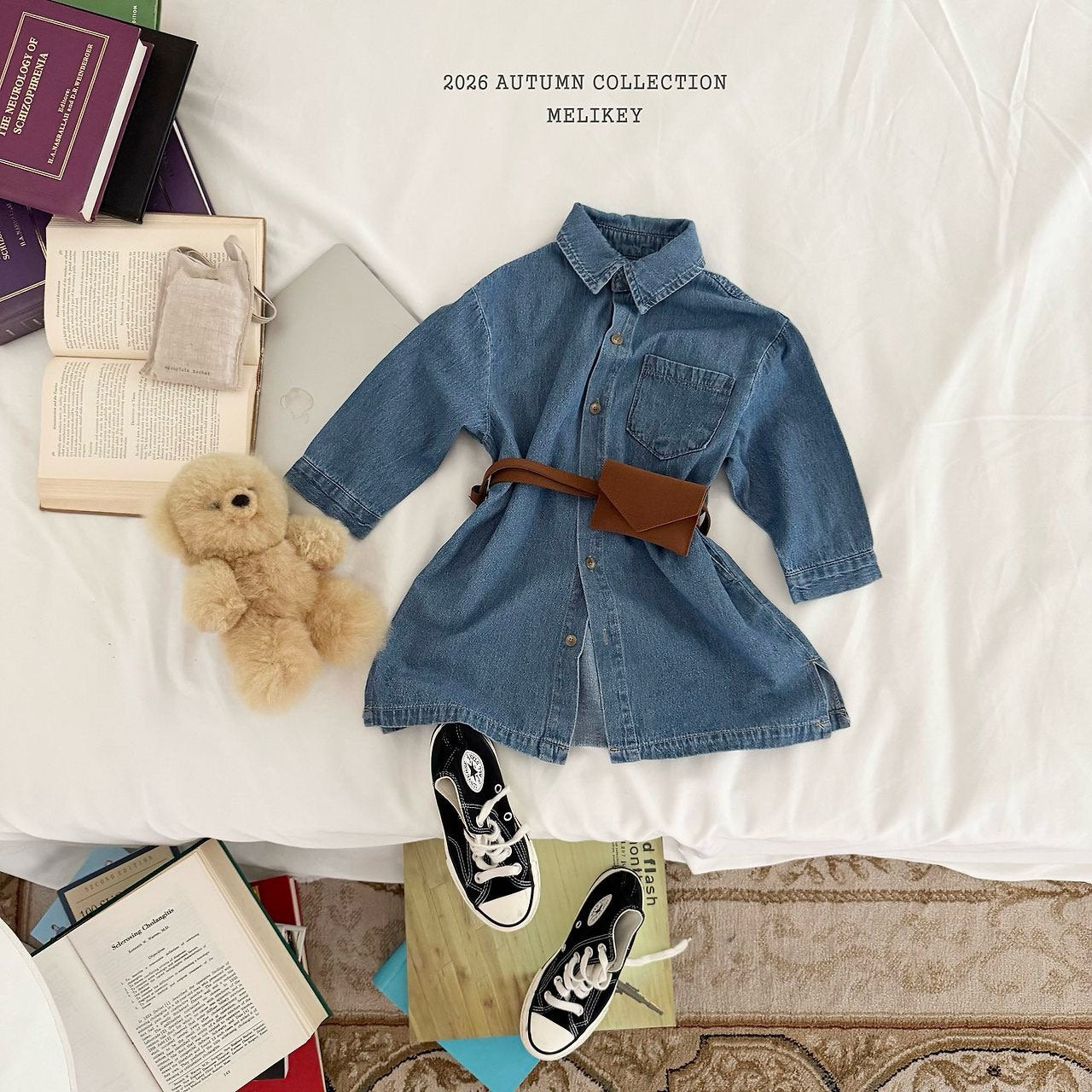 melikey denim shirt ops (~80-140cm)