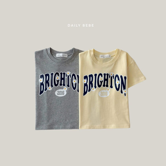 Dailybebe 花花字母Tee (75-140cm)