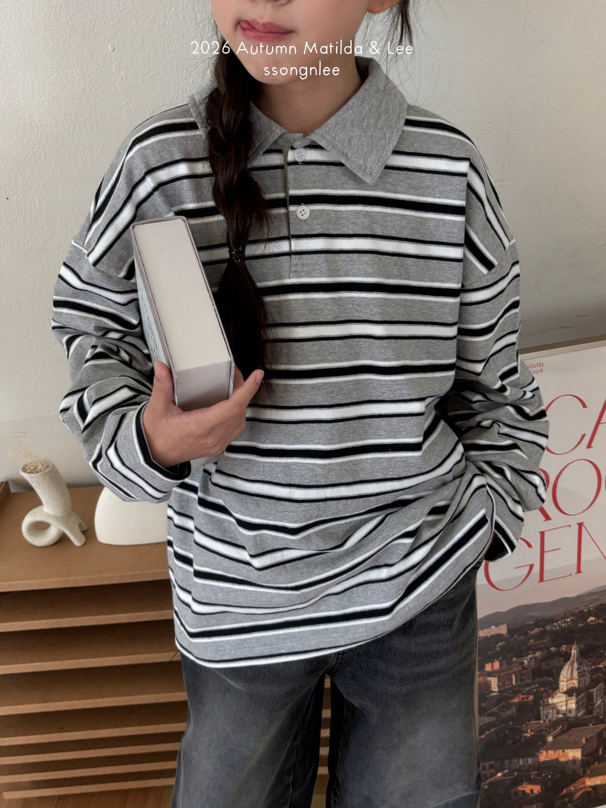 matilda&lee jay collar tee (85-165cm)