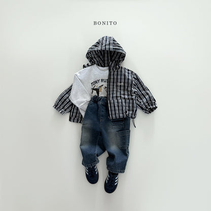 bonito windbreaker hood jumper (~80-140cm)