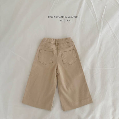 melikey cotton wide pants (~80-140cm)