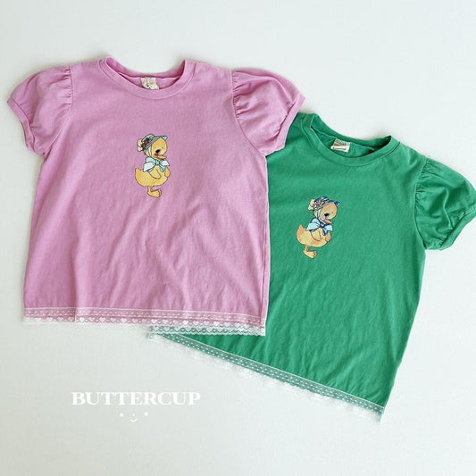 Buttercup 愛心蕾絲鴨子OPS (kids 80-120cm)