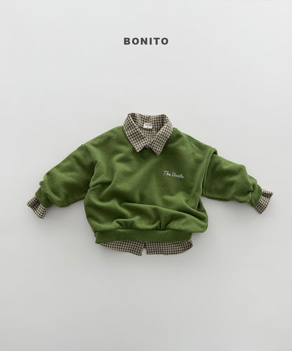 bonito check shirt (~80-140cm)