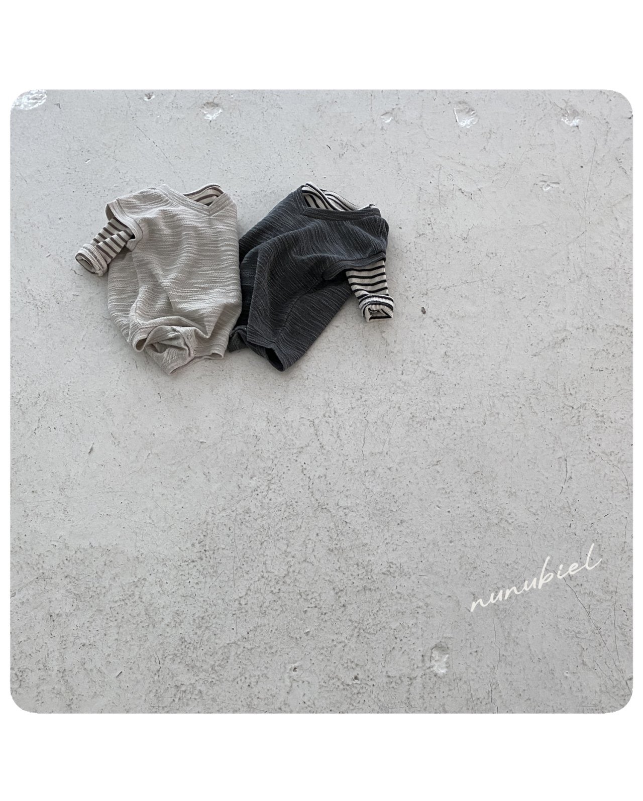 nunubiel bebe stripe t-shirt (3-18m)
