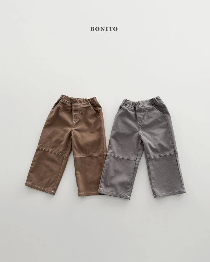 Bonito Knee Seam Pants (~80-140cm)