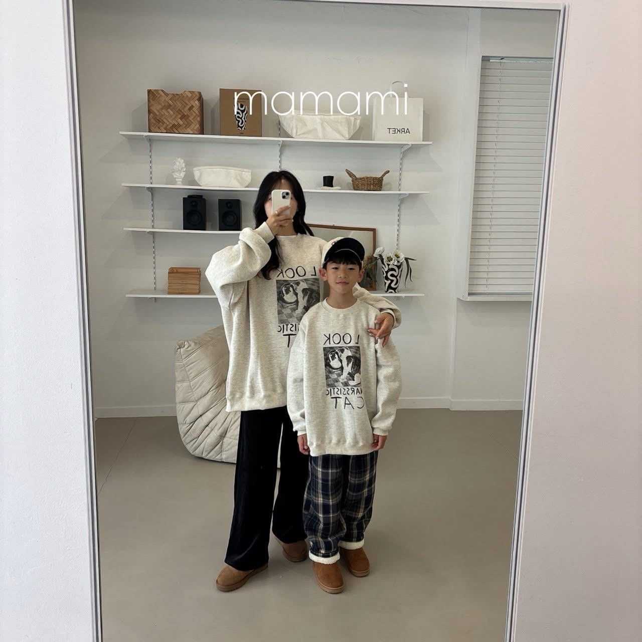 Mamami Look cat親子款上衣 (kids & adult)