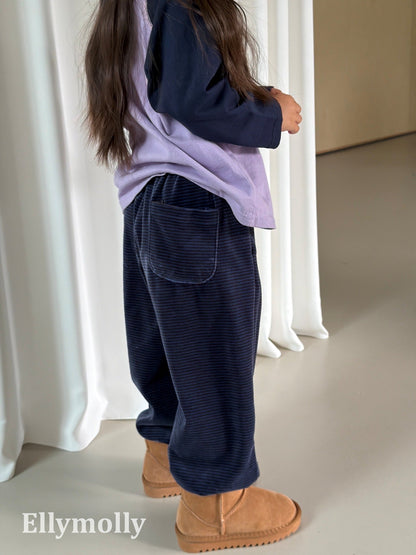 ELLYMOLLY velo border jogger pants (90-160cm)