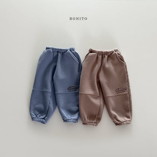 Bonito knee-slit jogger pants (~80-140cm)
