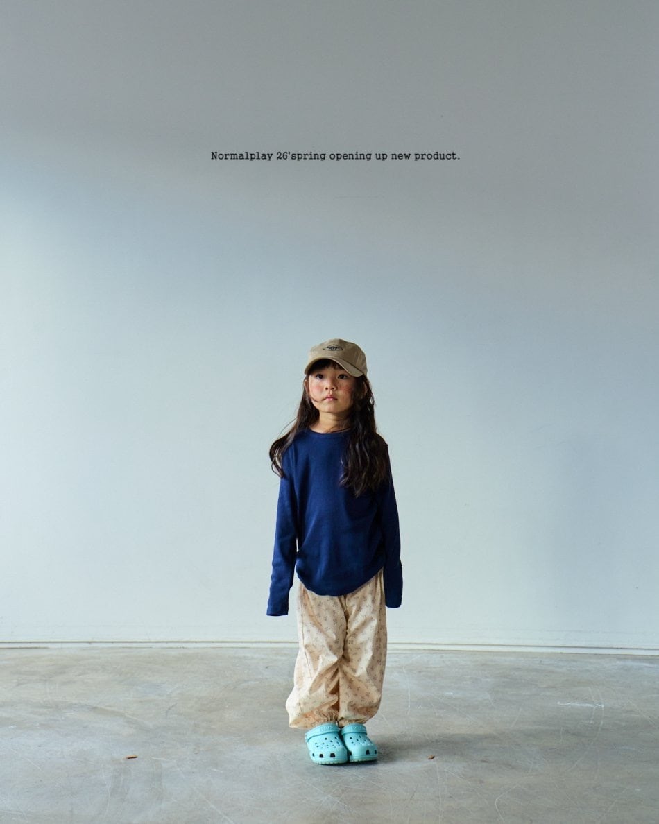 normalplay tencel rib T (75-140cm)