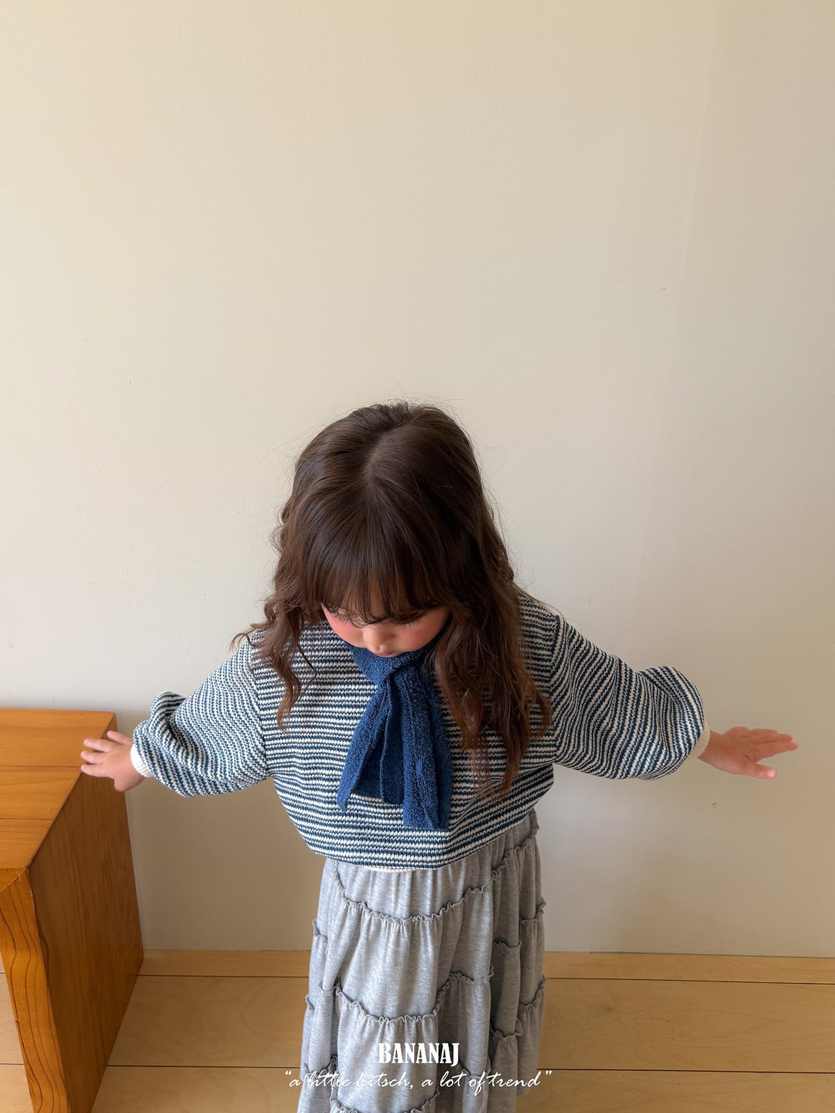 BANANAJ cotton candy scarf