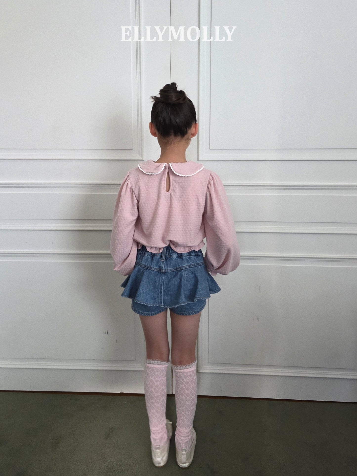 ELLYMOLLY laura round collar bl (90–145cm)