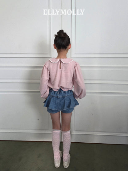 ELLYMOLLY laura round collar bl (90–145cm)