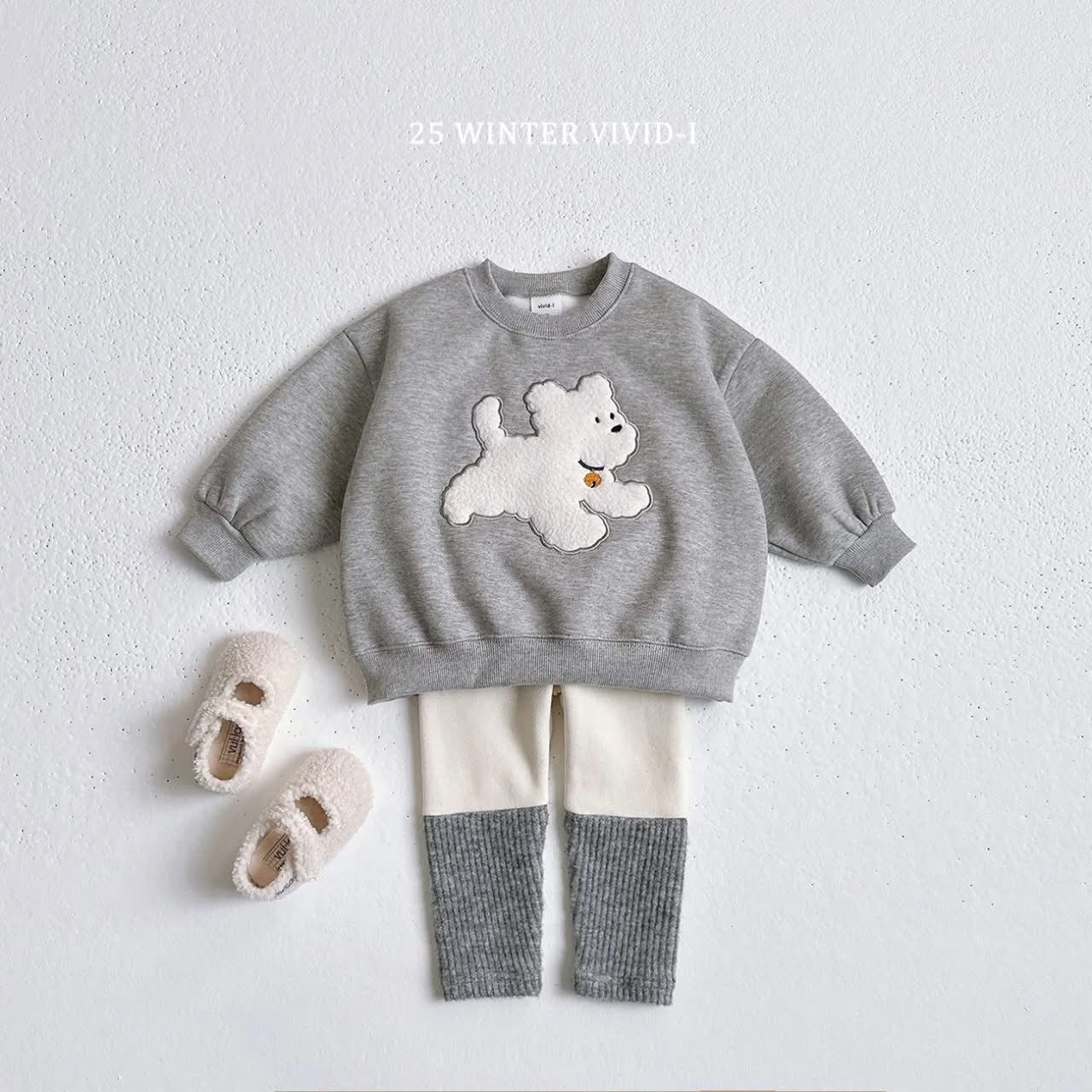 Vivid 冬款拼色內搭褲 (75-135cm)