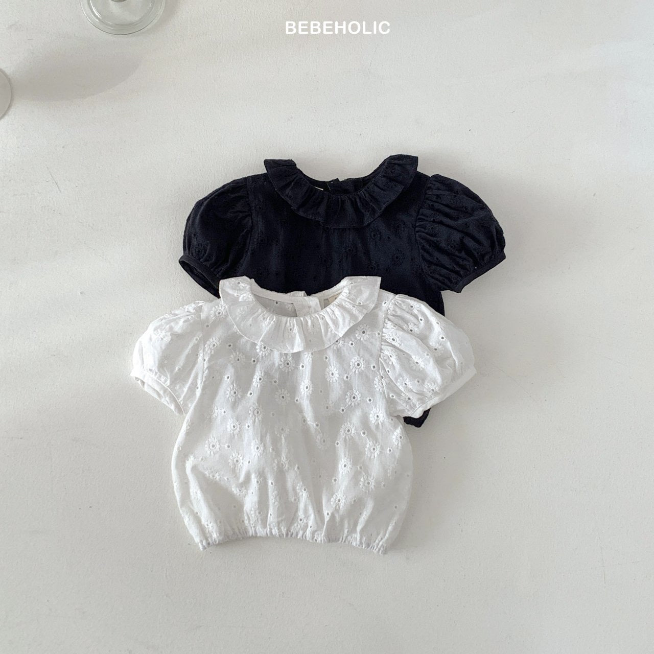 bebeholic mini luffle blouse (3-18m)