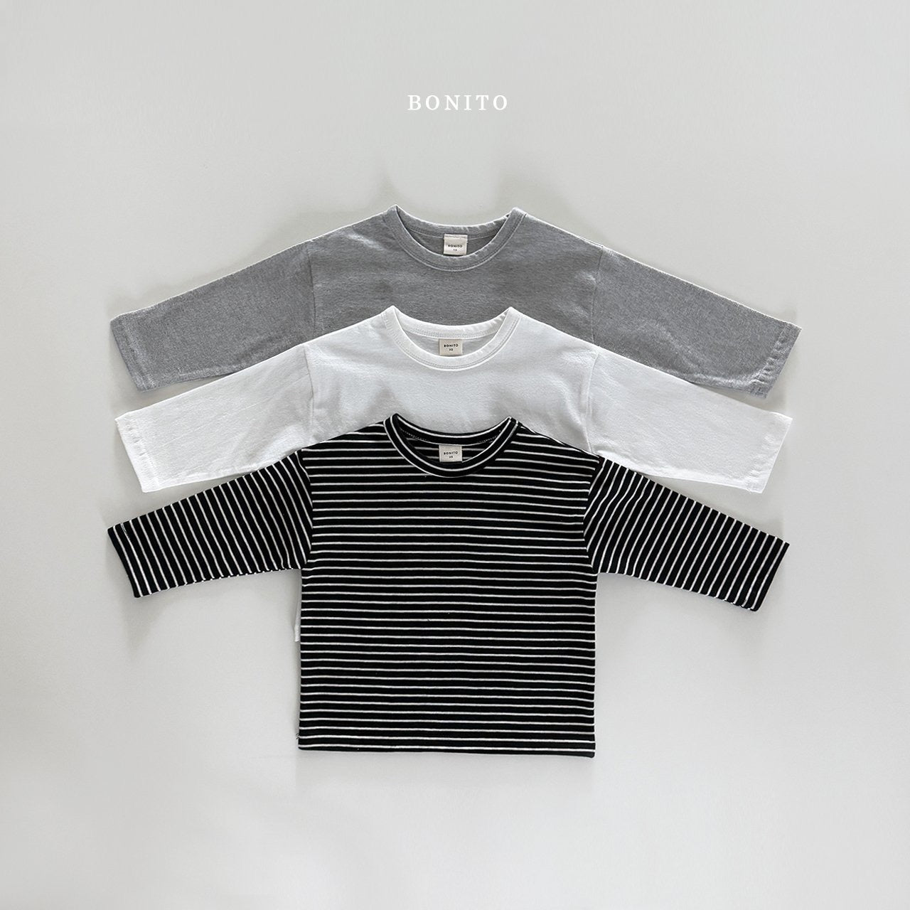 bonito 2+1 basic tee (~80-140cm)