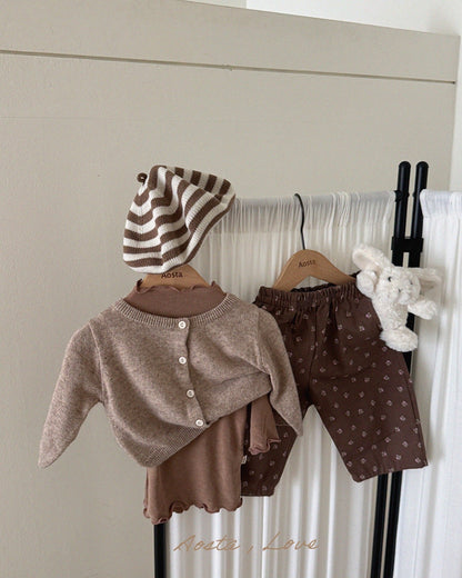Aosta knit cashmere cardigan (~70-115cm)