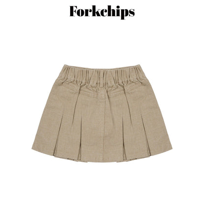 FORKCHIPS harbor pleated skirt (95-160cm)