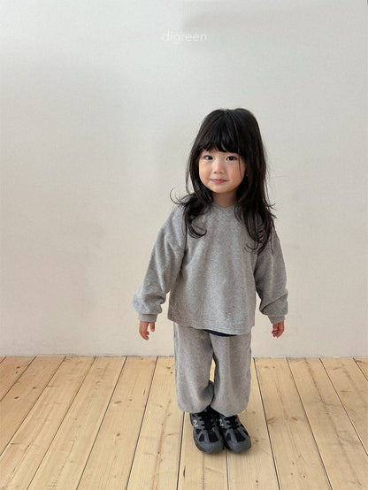 digreen sand terry jogger pants (85-130cm)