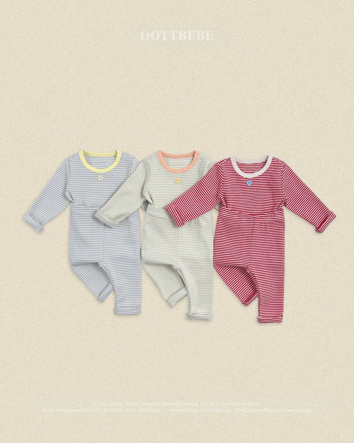 oottbebe vanilla latte room wear (65-115cm)