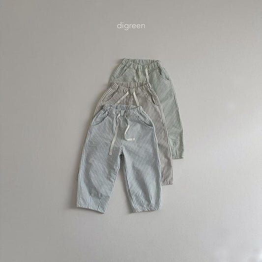 Digreen 條紋阿拉丁長褲 (kids 85-130cm)