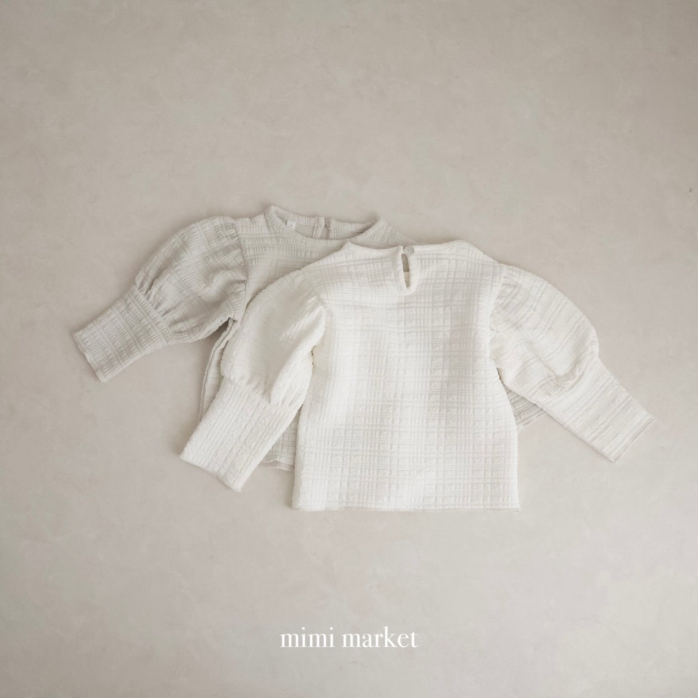 mimi market puff sleeve tee (75-90cm)