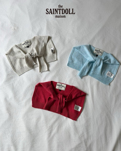 saintdoll knit shawl (kids & mom)