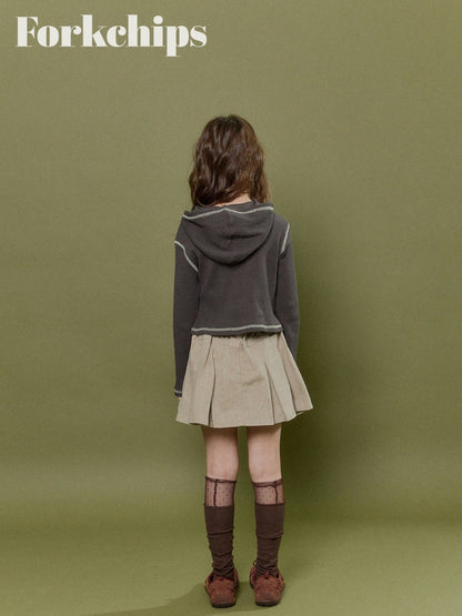 FORKCHIPS harbor pleated skirt (95-160cm)